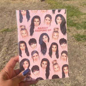 Kardashians ‘ Barely Keeping Up’ notebook , NWT